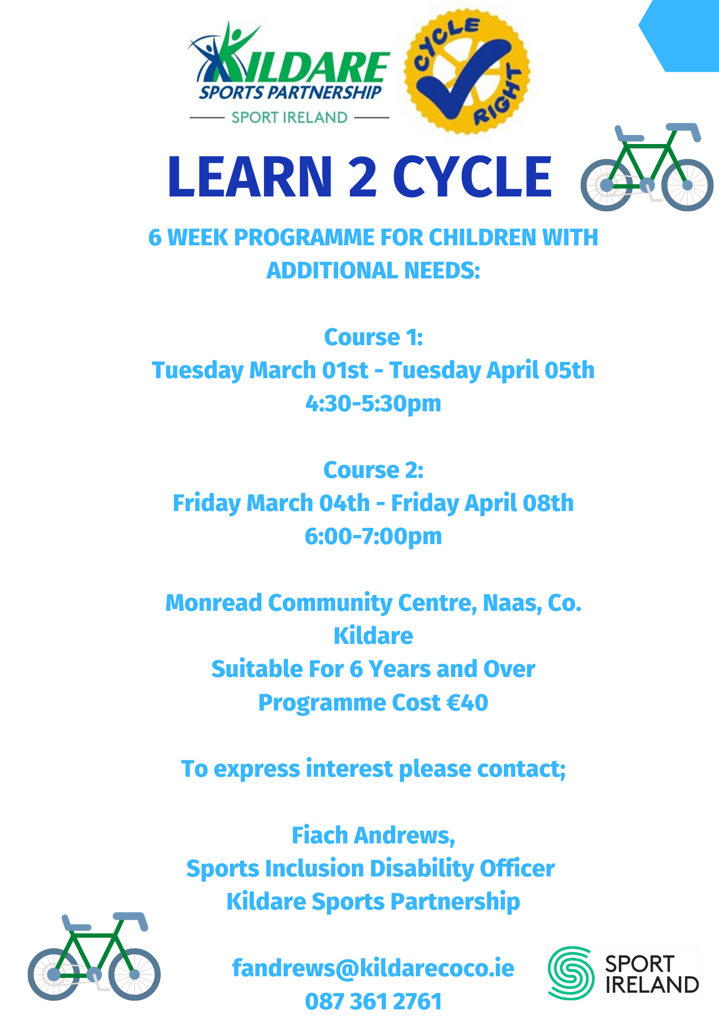 Learn 2 Cycle Programme