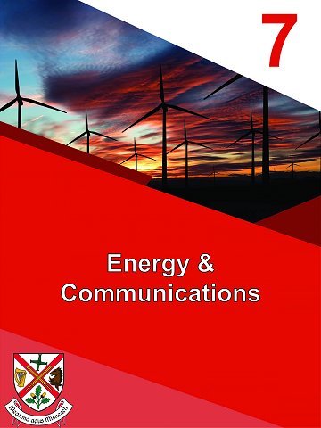Chapter 7. Energy and Communications