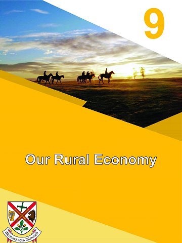 Image and link to Chapter 9. Our Rural Economy
