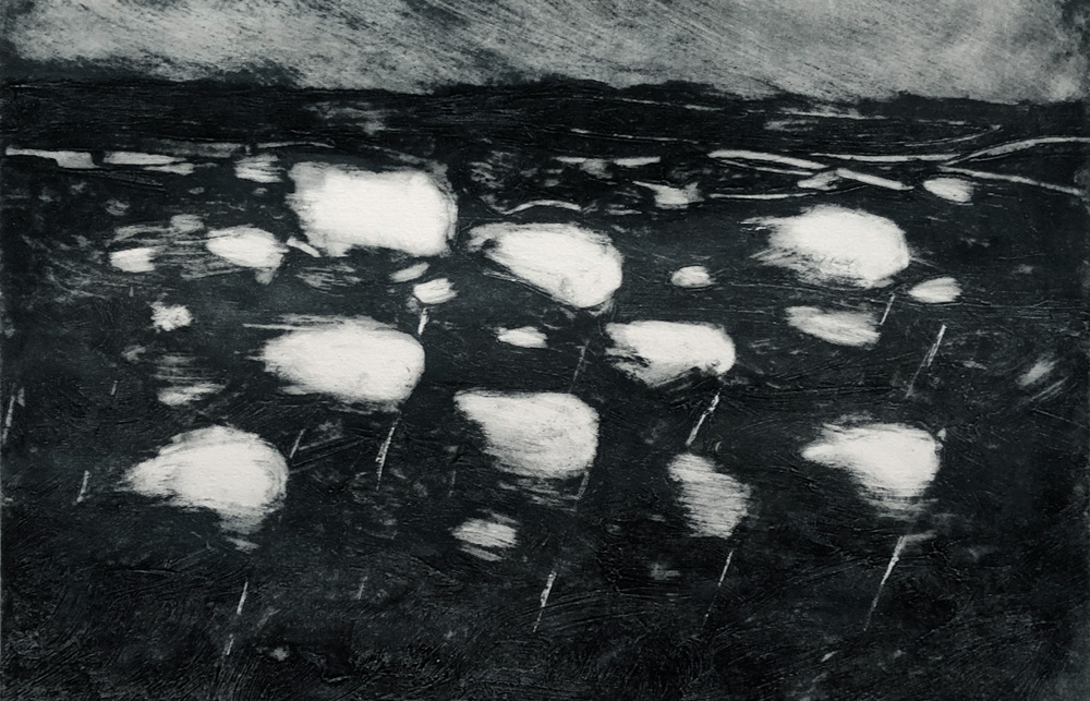 Carborundum Print
