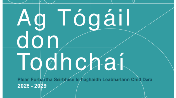 Image and link to Plean Forbartha Seirbhíse le haghaidh Leabharlann Chill Dara
