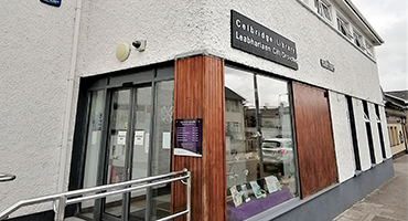 Photo of the entrance to Celbridge Library