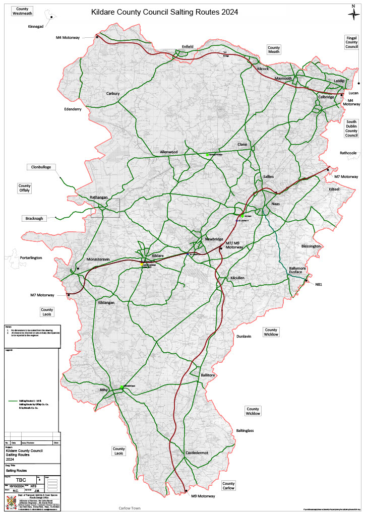 Map of Routes